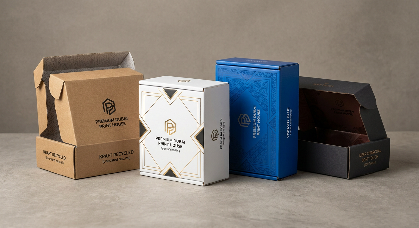 Corrugated Mailer Boxes printed in Dubai